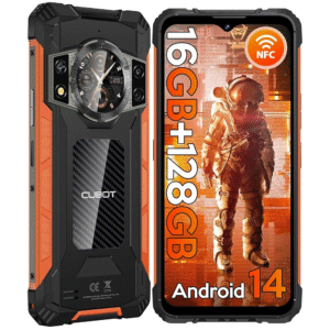 CUBOT KINGKONG ES 128G8+6GB RAM BLACK ORANGE